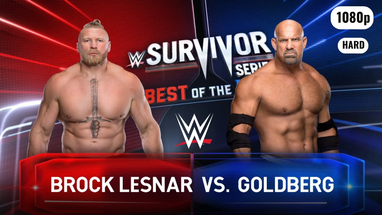 Brock Lesner Vs Goldberg